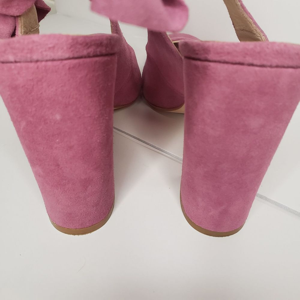 Free People Lavender Sling Back Heels with Bow - Picture 9 of 9